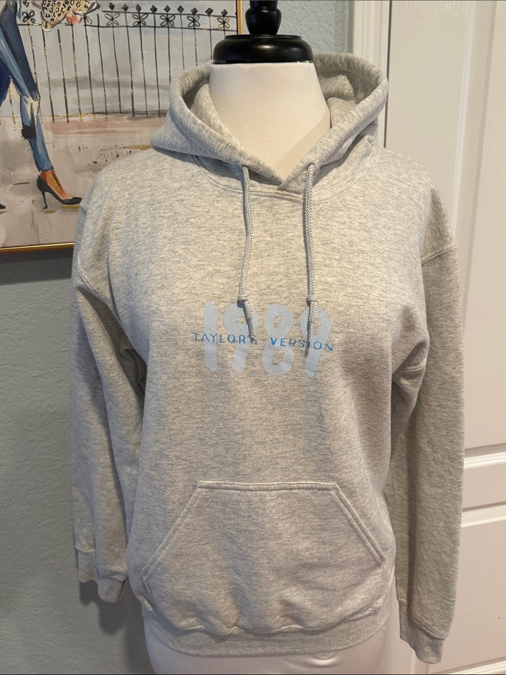 1989 “Taylor’s Version” Light Gray '1989' Sweatshirt Hoodie